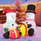 Costway 5FT Christmas Inflatables with Gift Boxes 4 Bright LED Lights for for Party